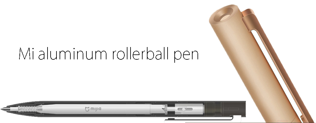 Mi aluminum rollerball pen